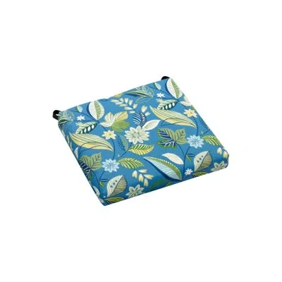 Blazing Needles Skyworks Indoor/outdoor Lounge Chair Cushion In Skyworks Caribbean