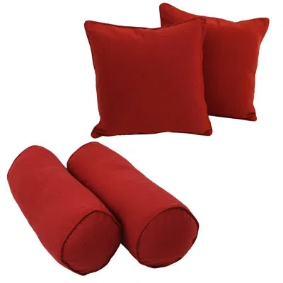 Blazing Needles Solid Twill Pillow In Mojito Lime