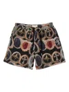 Bldg4 Adjustable Waist Shorts In Black