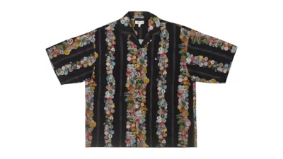 Pre-owned Bldg4 Men's  I Love Short Sleeve Shirt In Black