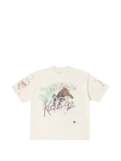 Bldg4 Monument Graphic-print T-shirt In White