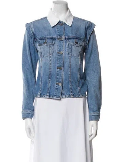 Pre-owned Bldwn Denim Jacket In Blue