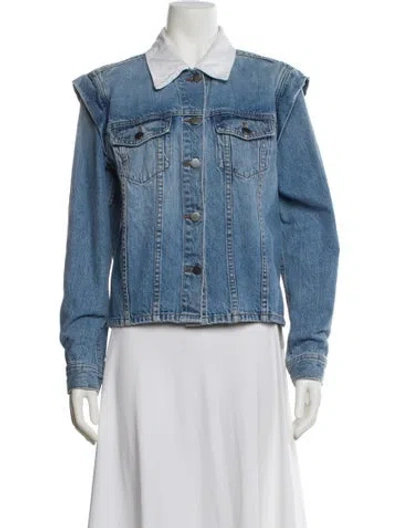 Pre-owned Bldwn Denim Jacket In Blue