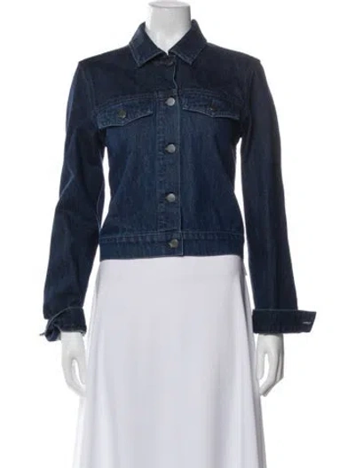 Pre-owned Bldwn Denim Jacket In Blue