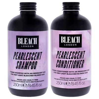 Bleach London Pearlescent Kit By  For Unisex - 2 Pc Kit 8.45oz Shampoo, 8.45oz Conditioner In White