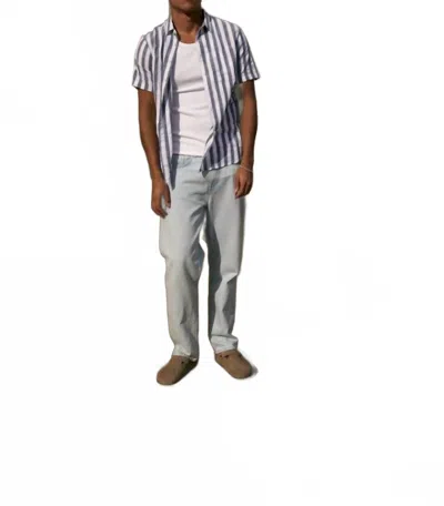 Blend Cloud Straight Jeans In Denim Light In Gray