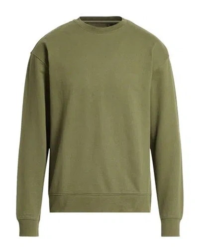 Blend Man Sweatshirt Military Green Size M Cotton, Polyester