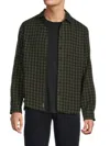 Blend Men's Bhaugo Gingham Shirt In Green