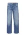 Blend Men's Bhflake Loose Fit Straight Jeans In Denim Vinta In Blue