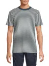 Blend Men's Jelte Striped T-shirt In Blue
