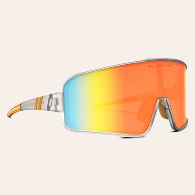 Blenders Eclipse Clear & Orange Mirror Polarized Sunglasses