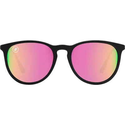 Blenders Eyewear 53.8mm North Park Polarized Round Sunglasses