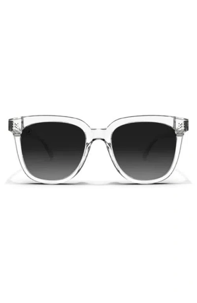 Blenders Eyewear 53mm Grove Polarized Square Sunglasses In Black