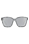 Blenders Eyewear Buttertron 149mm Polarized Square Sunglasses In Gray
