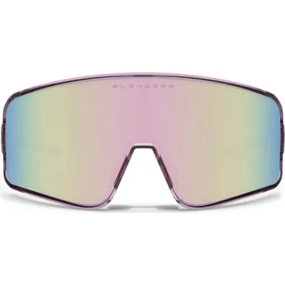 Blenders Eyewear Eclipse 99mm Polarized Shield Sunglasses In Multi