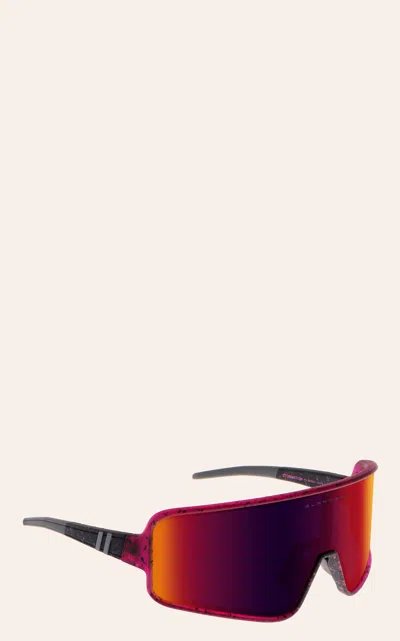 Blenders Eyewear Eclipse Stormation Purple Black & Red Polarized Sunglasses