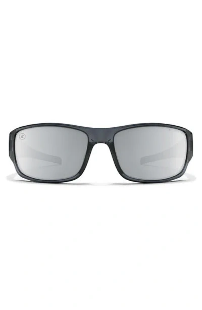 Blenders Eyewear Lakeview 59mm Polarized Square Sunglasses In Black