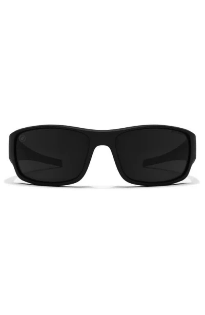 Blenders Eyewear Lakeview 59mm Polarized Square Sunglasses In Black