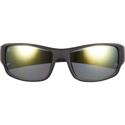 Blenders Eyewear Lakeview 59mm Polarized Wrap Sunglasses In Pink