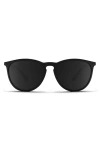 Blenders Eyewear North Park 54mm Polarized Rectangular Sunglasses In Black