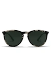 Blenders Eyewear North Park 54mm Polarized Rectangular Sunglasses In Black
