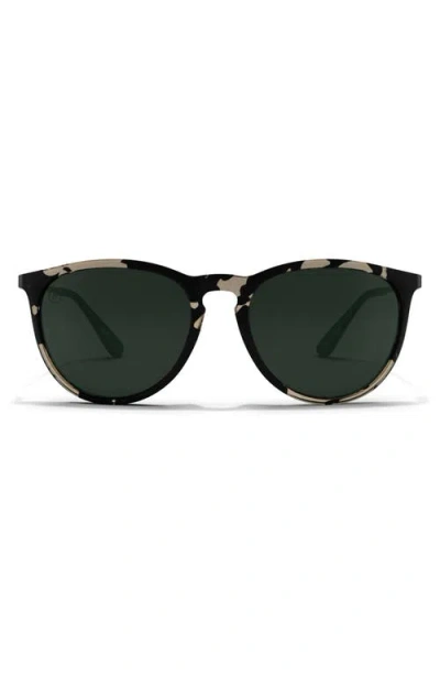 Blenders Eyewear North Park 54mm Polarized Rectangular Sunglasses In Black