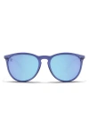 Blenders Eyewear North Park 54mm Polarized Rectangular Sunglasses In Blue