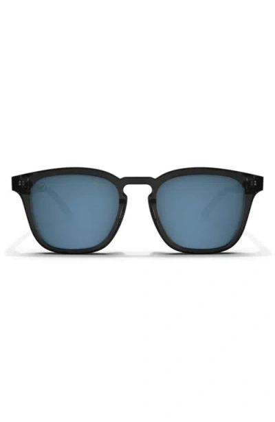 Blenders Eyewear Sydney 49mm Polarized Keyhole Sunglasses In Blue