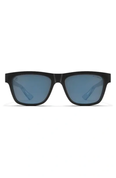 Blenders Eyewear Tate 53mm Polarized Square Sunglasses In Blue
