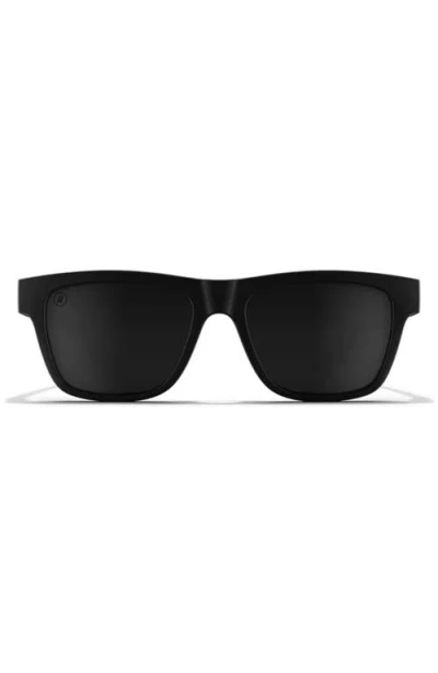 Blenders Eyewear Tate 53mm Polarized Square Sunglasses In Black