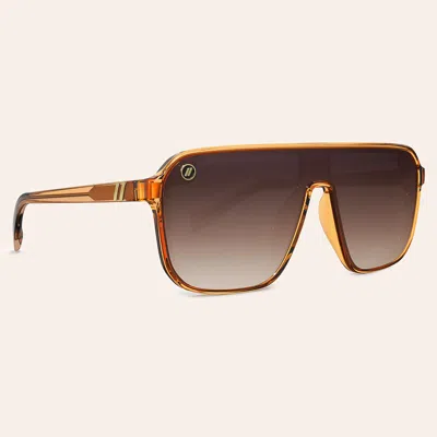Blenders Meister X2 Gloss Transparent Brown & Crystal Butterscotch Polarized Sunglasses