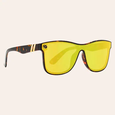 Blenders Millenia X2 Gloss Tortoise & Keen Gold Mirror Polarized Sunglasses