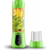 Blendi Pro Plus Premium Cordless Portable 17.5oz Rechargeable Blender In Green