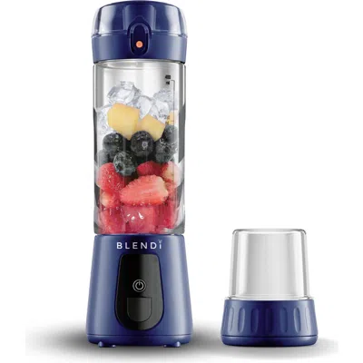 Blendi Pro Plus Premium Cordless Portable 17.5oz Rechargeable Blender In Navy