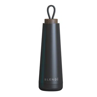 Blendi Slim Hydroluxe 17oz Water Bottle - Eco-friendly, Bpa Free In Black