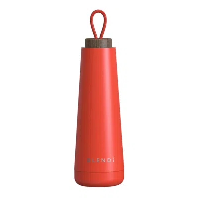 Blendi Slim Hydroluxe 17oz Water Bottle - Eco-friendly, Bpa Free In Red