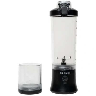Blendi X 24 oz Bpa-free Rechargable Portable Blender In Black