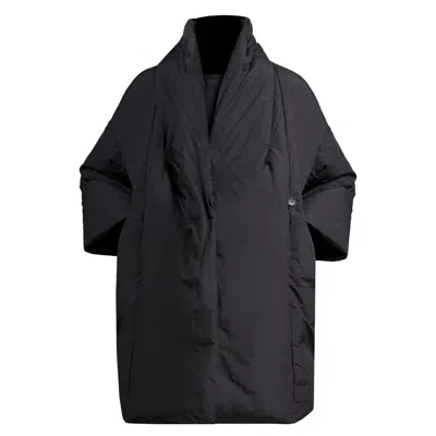 Bless By Bless Iiib Women's Black Duri Triiibe Parka Puffer Men