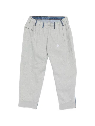 Bless Drawstring Waist Jeans In Gray