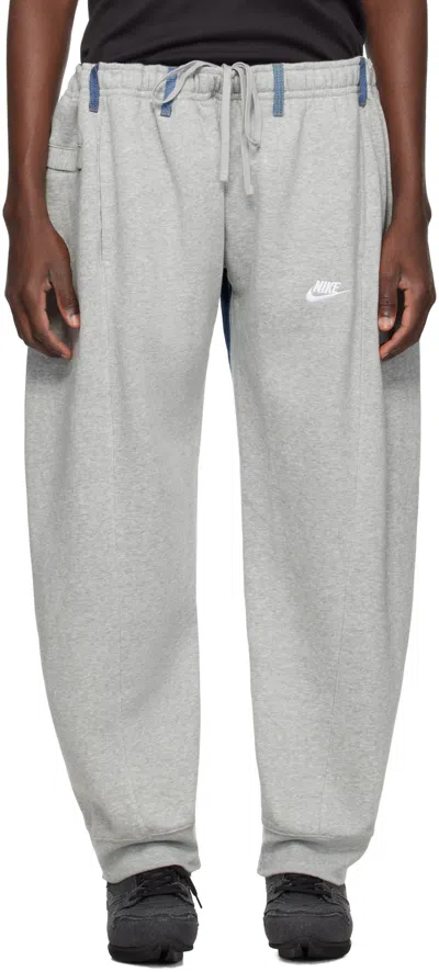 BLESS GRAY & NAVY Nº68 OVERJOGGINGJEANS SWEATPANTS