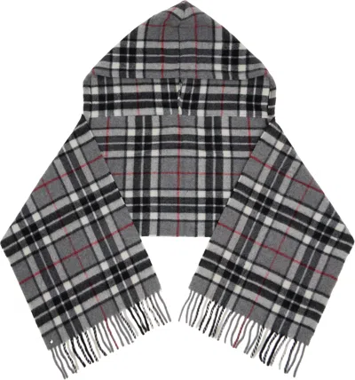 Bless Grey Hood Scarf