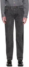Bless Gray Jeansfront Lounge Pants In Anthracite / Grey