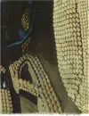 Bless Green Saunarider Print Wool Scarf