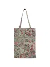 Bless Jacquard Double Handle Tote Bag In Multi