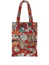 Bless Jacquard Tote Bag In Multi