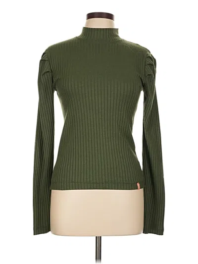 Pre-owned Bless Long Sleeve Turtleneck In Green