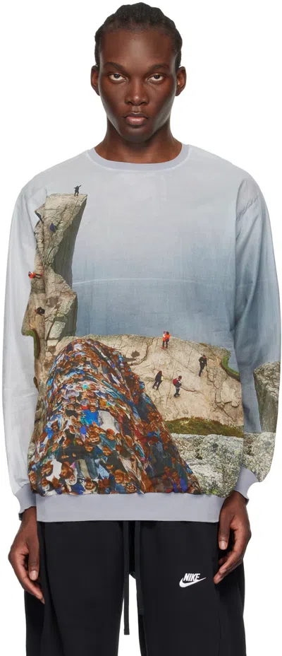 Bless Multicolor Holidaynorway Long Sleeve T-shirt In Print