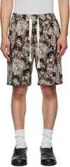 Bless Multicolor N°08 Catshorts Gobelin Shorts In Multi