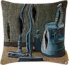 Bless Multicolor Nº46 The Kaleidescope Elevator Blanket Slit Cushion In Multi