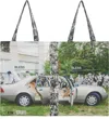 Bless Multicolor Nº77 Coverbookbag Tote In Animal Print
